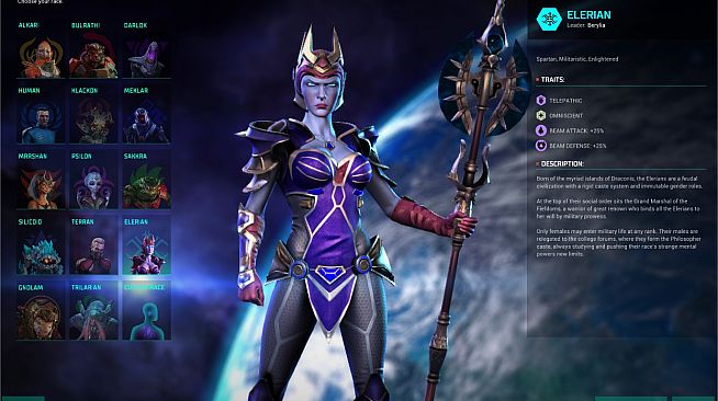 Master of Orion: Elerian Fiefdoms