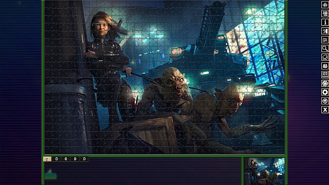 Pixel Puzzles Traditional Jigsaws Pack: Cyberpunk