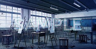 RPG Maker MZ - Minikle's Background CG Material Collection Abandoned School  Horror part01 A