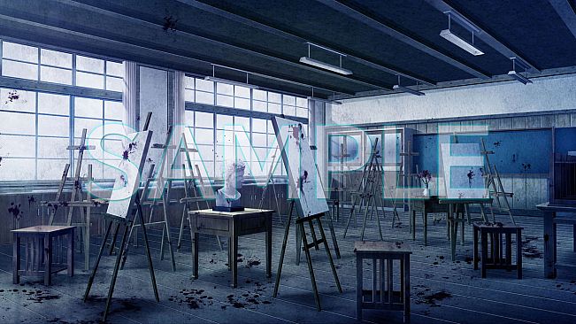 RPG Maker MZ - Minikle's Background CG Material Collection Abandoned School  Horror part01 A