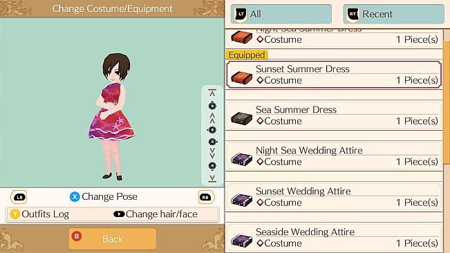 Seaside Wedding Set - WorldNeverland - Daily Life in the Elnea Kingdom