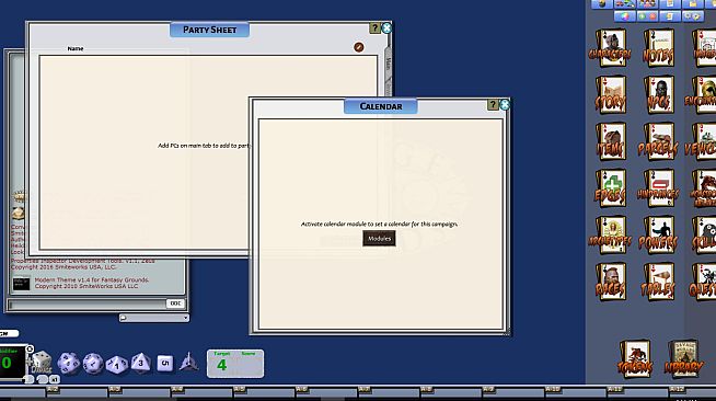 Fantasy Grounds - Modern Skin (Savage Worlds)