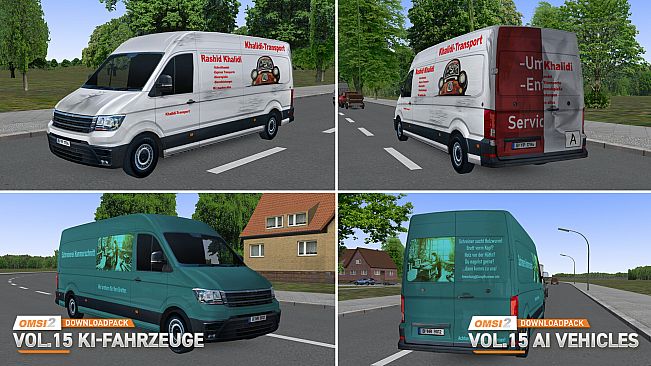 OMSI 2 Add-on Downloadpack Vol. 15 - KI-Fahrzeuge