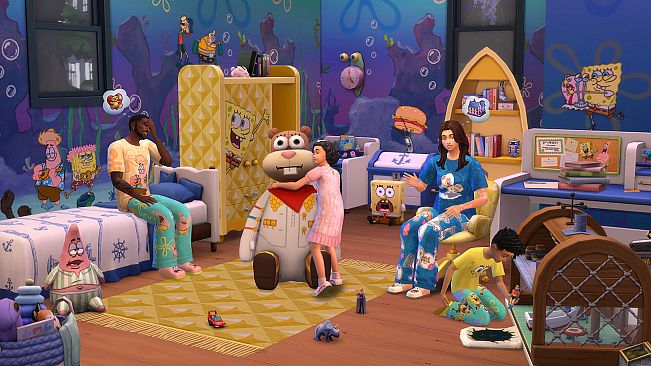 The Sims 4 SpongeBob Kid's Room Kit