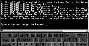 Touch Typing Home Row Speed Grinder - Silver Skin