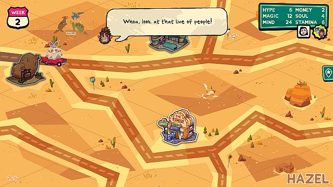 Monster Roadtrip Playable character - Hazel