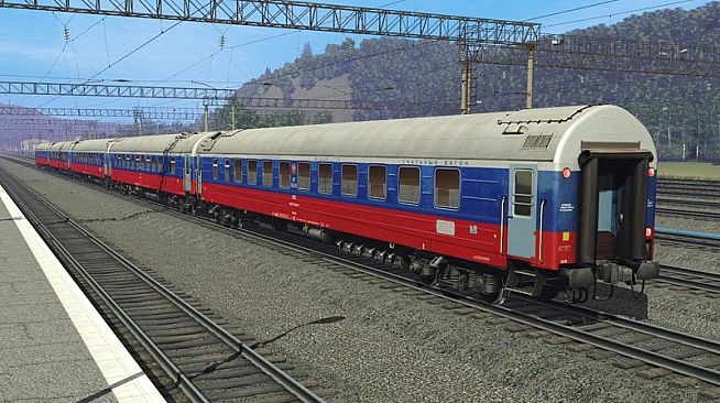 Trainz 2022 DLC - RZD-UZ-RIC Wagons Praha