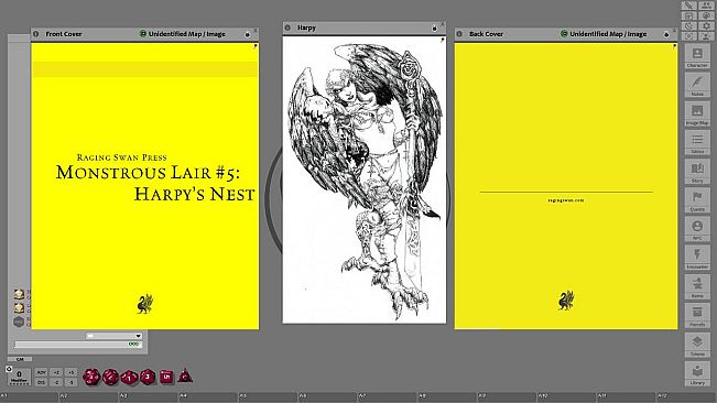 Fantasy Grounds - Monstrous Lair #5: Harpy’s Nest (Any Ruleset)