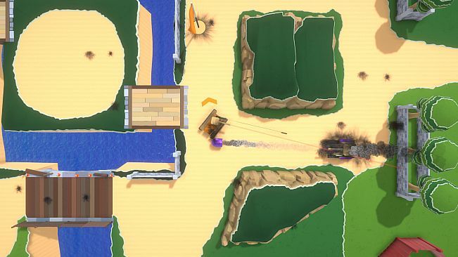 Cardboard Battle Tanks: Desk Division