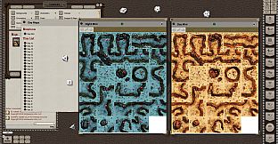 Fantasy Grounds - Black Scroll Games - Desert Canyons (Map Pack)