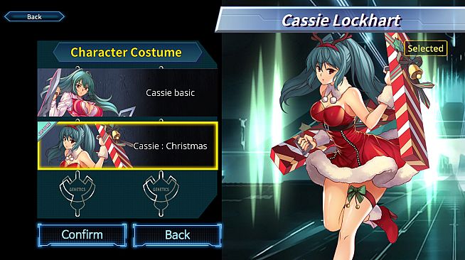 Battle Heroine Crisis COSTUME : Cassie Christmas
