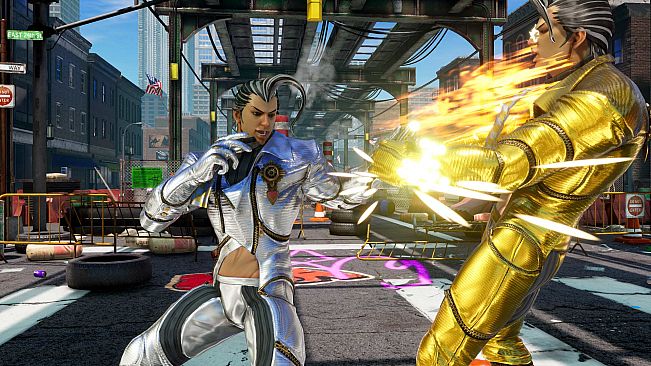 FIGHTING EX LAYER - Color Gold/Silver: Rosso