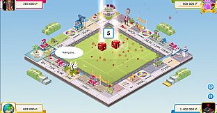 Business tour. Piggybank of gold