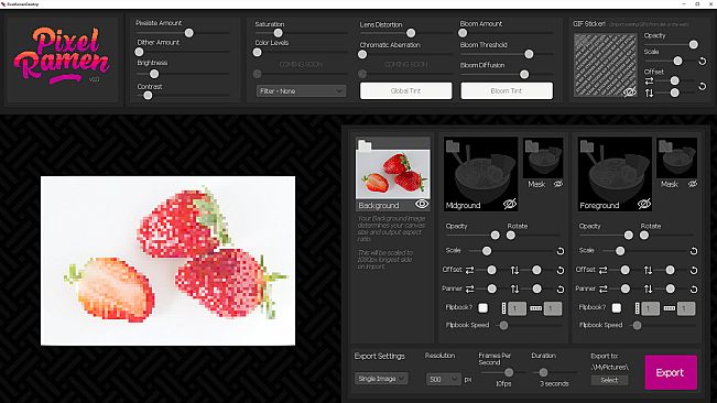 Pixel Ramen - Easy Pixel Art and Pixel GIF Creator