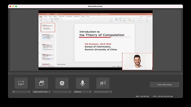 BetterRecorder - Capture Screen, Video, Audio for Mac