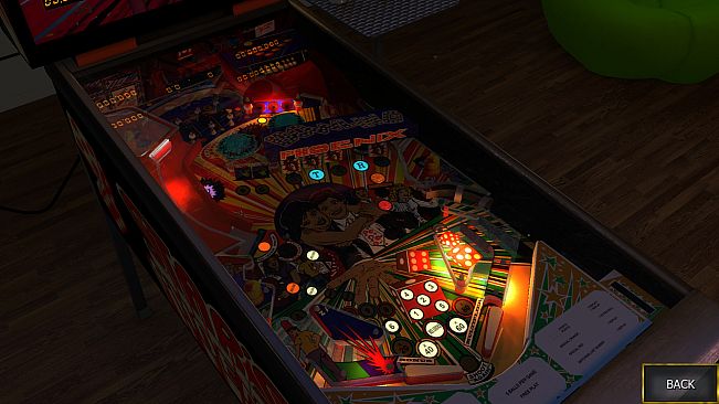Zaccaria Pinball - Star's Phoenix Table