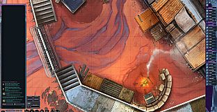 Fantasy Grounds - Starfinder 2 RPG - Flip-Mat: Renegade Outpost