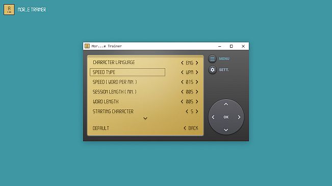 MOR...E TRAINER (Learning Morse Code)