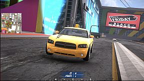 Taxi Simulator in City