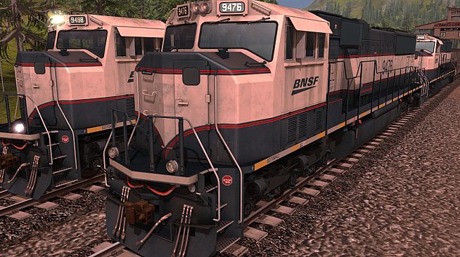 TANE DLC: BNSF Railway EMD SD70MAC Executive Patch