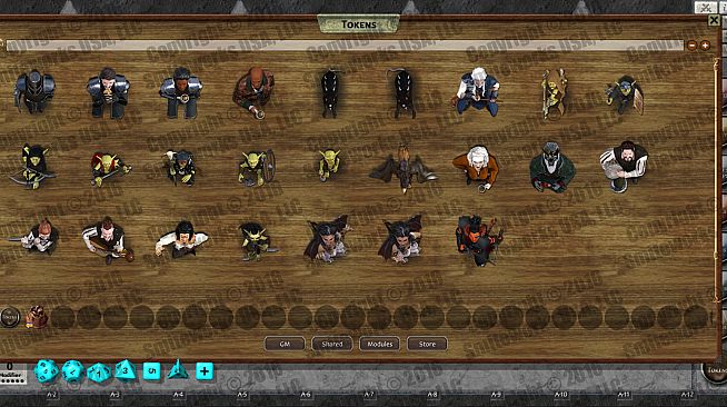 Fantasy Grounds - Darkwoulfe's Token Pack Volume 12