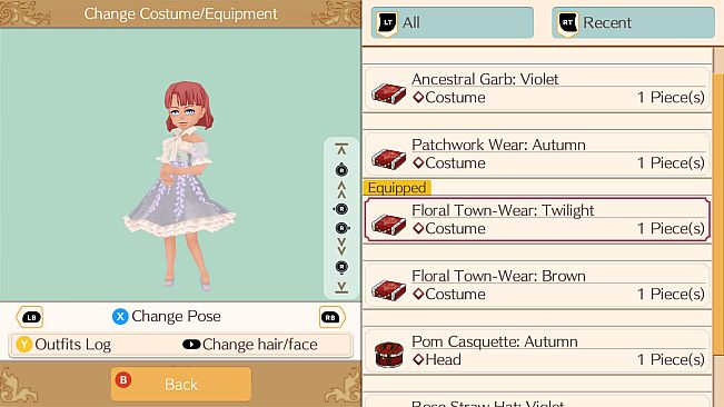 Autumn Colors Set - WorldNeverland - Daily Life in the Elnea Kingdom - Another Life Adventure