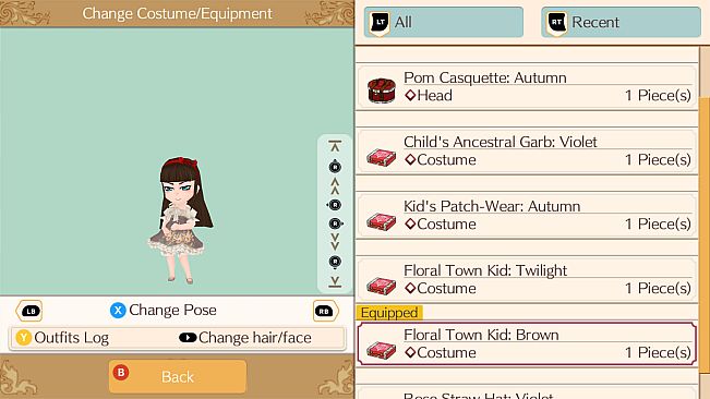 Autumn Colors Set - WorldNeverland - Daily Life in the Elnea Kingdom - Another Life Adventure