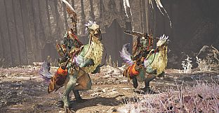 Monster Hunter Wilds - Photo Pose: Seikret Battle-Ready Pose