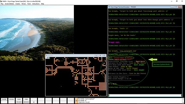 City of Ages: Picture Supportive Text MUD (server and client included)
