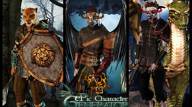 ePic Character Generator - Season #1: Anthro Male