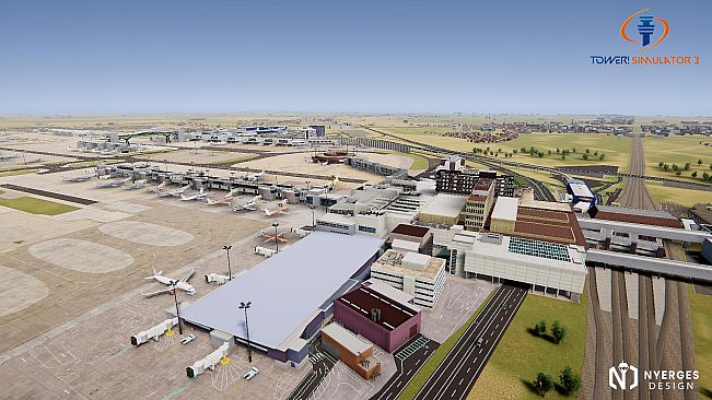 Tower! Simulator 3 - EGKK Airport