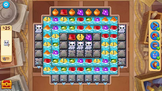 Jewels of Rome: Match-3 Game and City Builder
