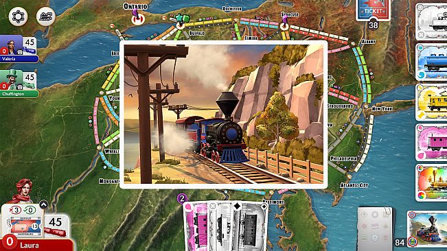 Ticket to Ride: Pennsylvania Expansion