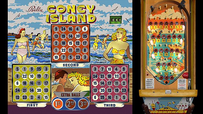 Bingo Pinball Gameroom - Bally Coney Island