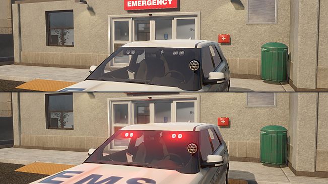 Flashing Lights: Visor Lights DLC (Police, Fire, EMS)