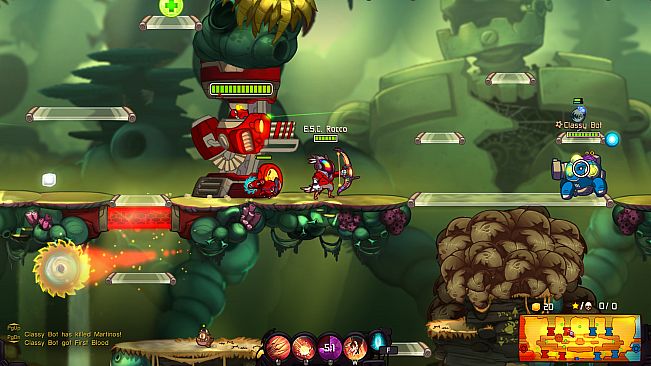 Awesomenauts - Electronic Supersonic Cybertronic Rocco Skin