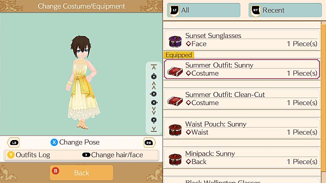 Summer Wear Set - WorldNeverland - Daily Life in the Elnea Kingdom