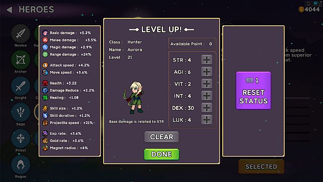 Legendary Heroes Survivors