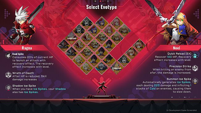 BlazBlue Entropy Effect - Bullet Character Pack