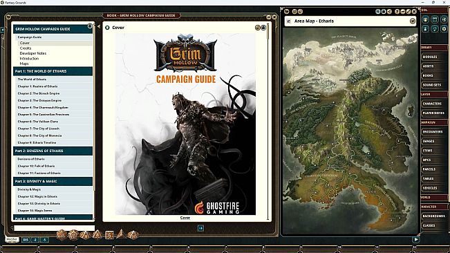 Fantasy Grounds - Grim Hollow: Campaign Guide