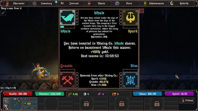 Gothic Clicker - Mining Company Shares