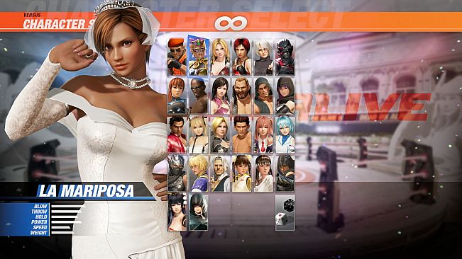 DOA6 Happy Wedding Costume Vol.2 - La Mariposa