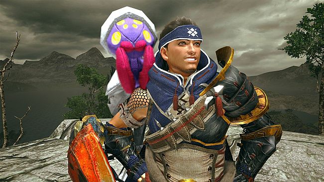 Monster Hunter Rise - "Stuffed Rakna-Kadaki" Hunter layered weapon (Insect Glaive)