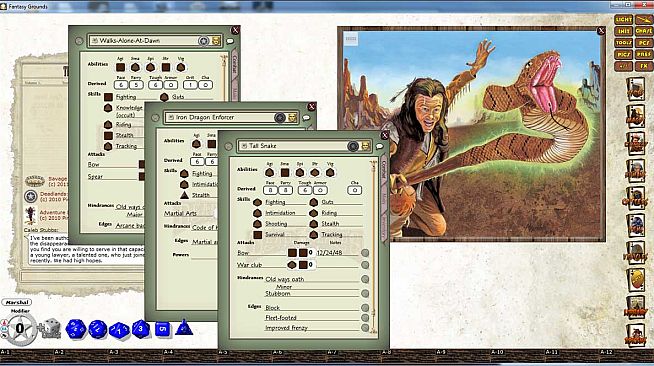 Fantasy Grounds - Deadlands: The Great Northwest Trail Guide