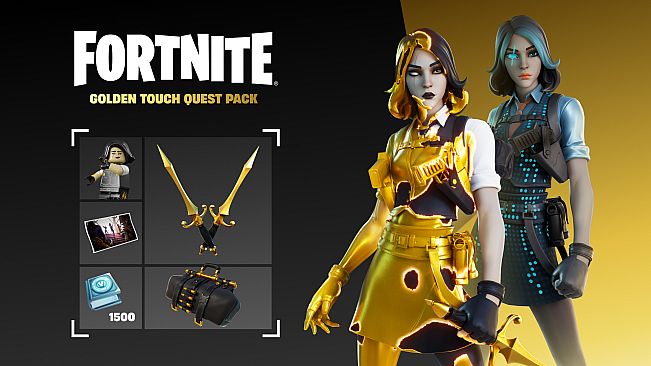 Fortnite - Golden Touch Quest Pack