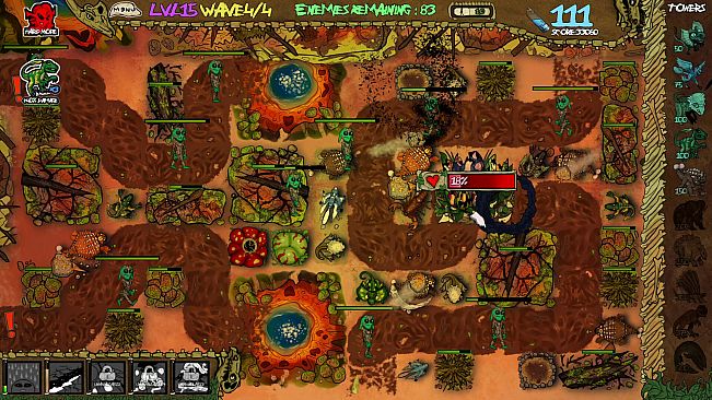 Dino V. Xeno - Tower Defense