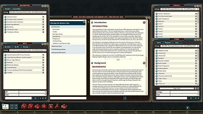 Fantasy Grounds - Dungeon Crawl Classics: Piercing the Demon's Eye