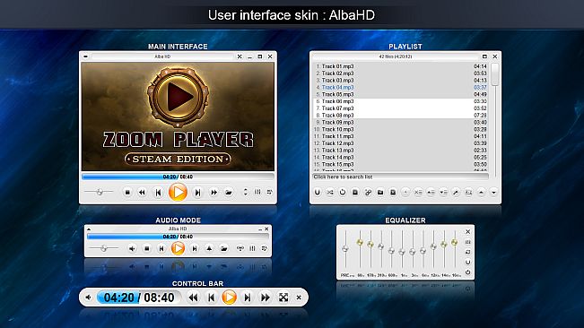 Zoom Player 16 : Steam Edition