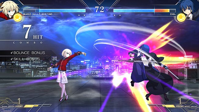 MELTY BLOOD: TYPE LUMINA - Mario Round Announcements