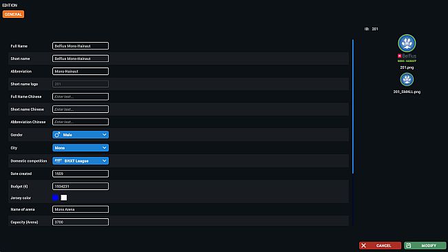 Pro Basketball Manager 2025 DataEditor